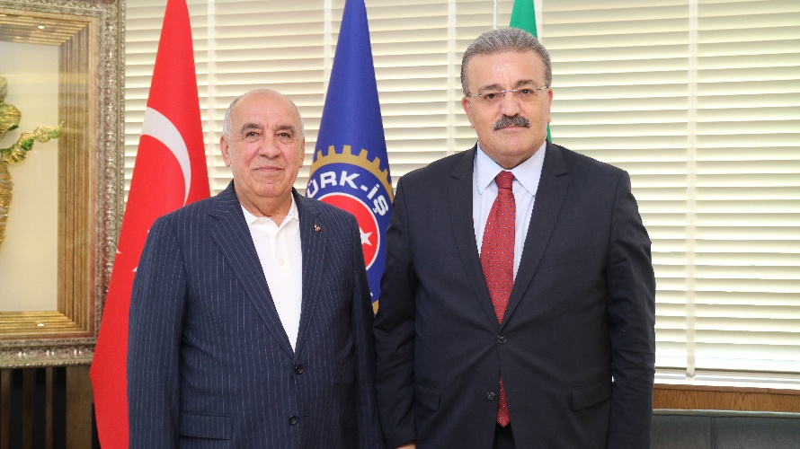 T.C. Çalışma ve Sosyal Güvenlik Bakan Yardımcısı Sayın Faruk Özçelik’ten Sendikamıza Ziyaret