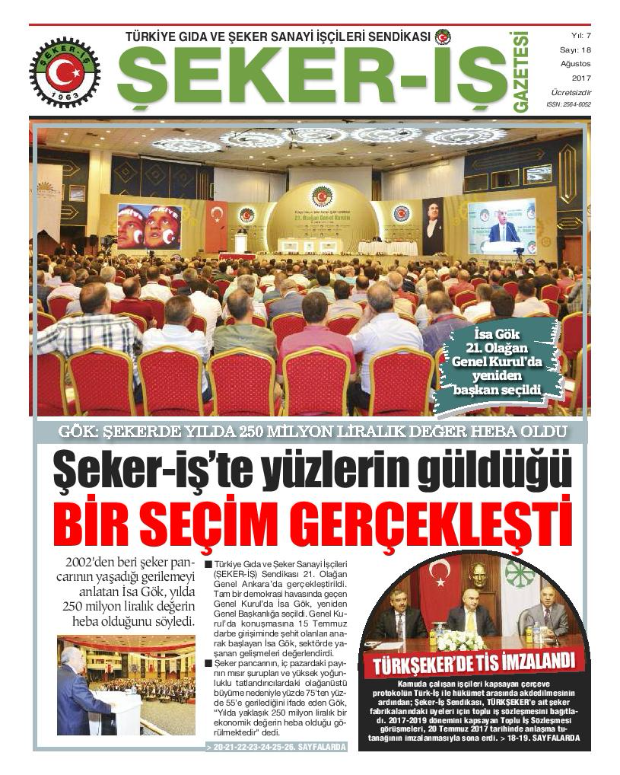 Şeker Gazete Sayı:18