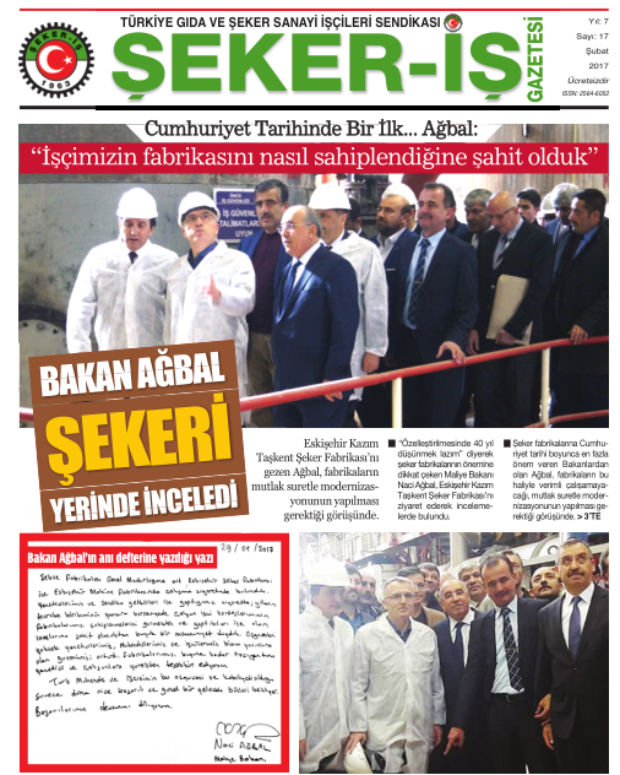 Şeker Gazete Sayı:17