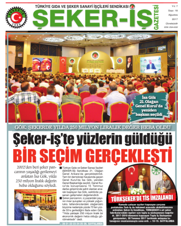 Şeker Gazete Sayı:18