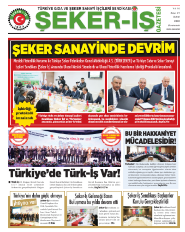 Şeker Gazete Sayı:21