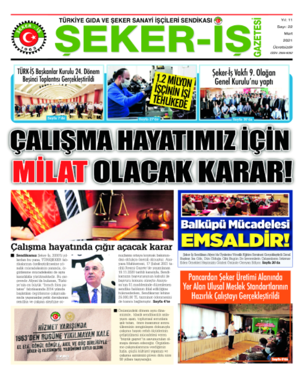 Şeker Gazete Sayı:22