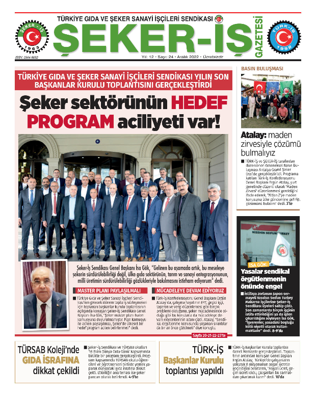 Şeker Gazete Sayı:24