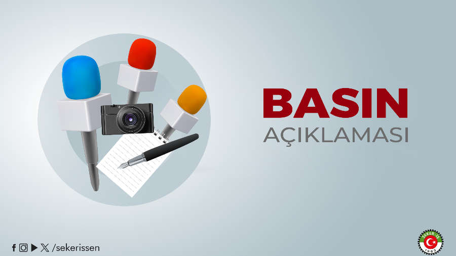 TÜRKİYE GIDA VE ŞEKER SANAYİ İŞÇİLERİ SENDİKASI (ŞEKER-İŞ) GENEL BAŞKANI İSA GÖK’ÜN TARIM VE ORMAN BAKANLIĞI’NIN BAŞLATTIĞI AYRINTILI MENÜ VE GÜVENİLİR GIDA UYGULAMASINA DAİR AÇIKL