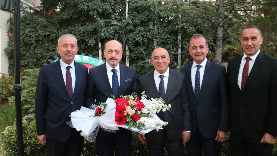Çalışma ve Sosyal Güvenlik Bakanı Bilgin'den Şeker-İş'e Ziyaret