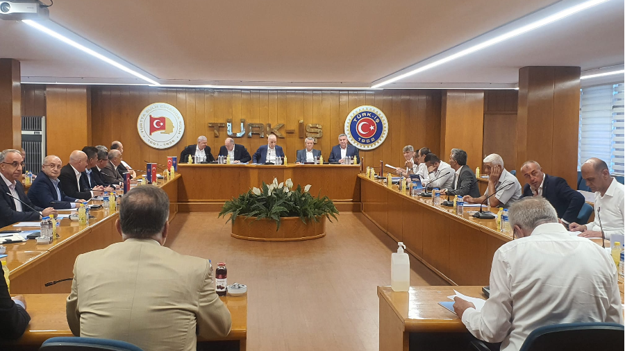 TÜRK-İŞ BAŞKANLAR KURULU ANKARA’DA TOPLANDI