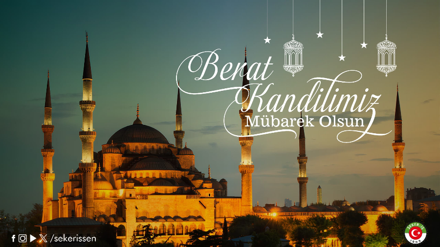 TÜRKİYE GIDA VE ŞEKER SANAYİ İŞÇİLERİ SENDİKASI GENEL BAŞKANI İSA GÖK’ÜN BERAT KANDİLİ MESAJI
